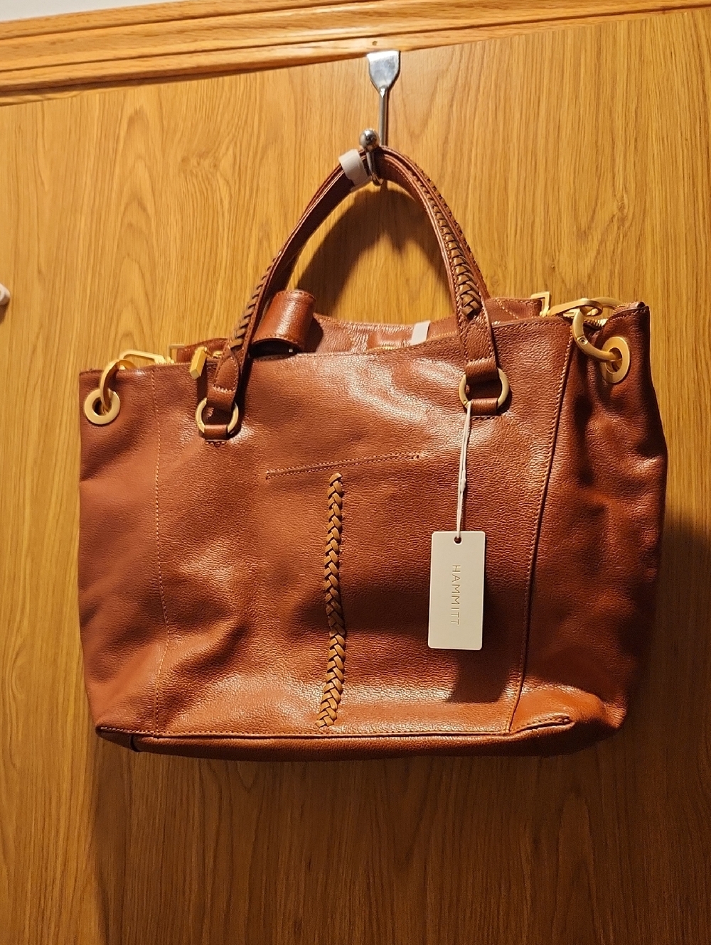 NWT Hammitt Daniel Large Manzanita Tan Handbag. Dustbag Included. FIRM!!